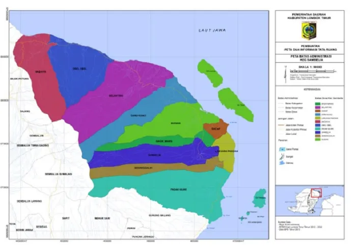 Daftar Nama Desa Dan Kepala Desa Di Kecamatan Sambelia Kabupaten Lombok