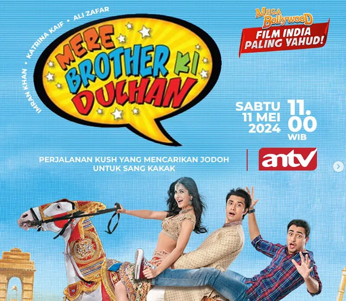 Jadwal ANTV Hari Ini Sabtu 11 Mei 2024 Hasrat Cinta Mega Bollywood