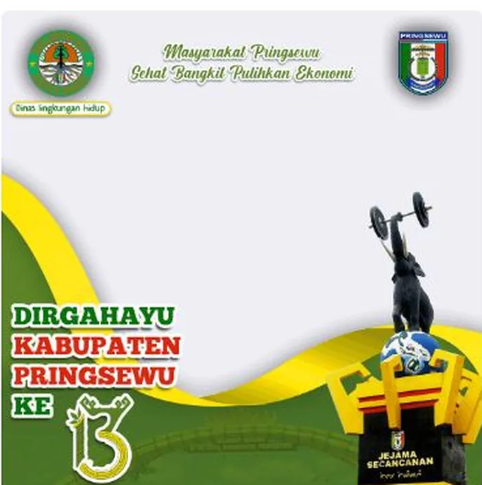 5 Link Twibbon Hari Jadi Pringsewu 2022 HUT Dirgahayu Ke 13 Pada 3