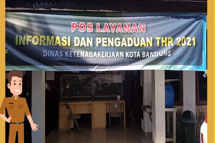 Begini Cara Lapor Ke Posko Pengaduan THR 2021 Kota Bandung PRFM News