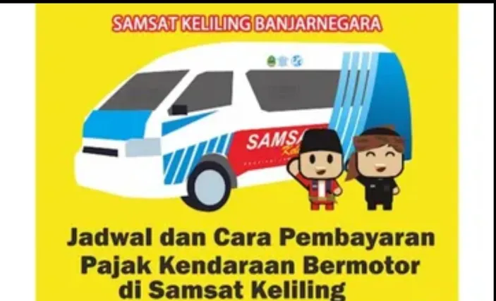 Jadwal Dan Lokasi Samsat Keliling Kabupaten Banjarnegara Hari Ini Rabu