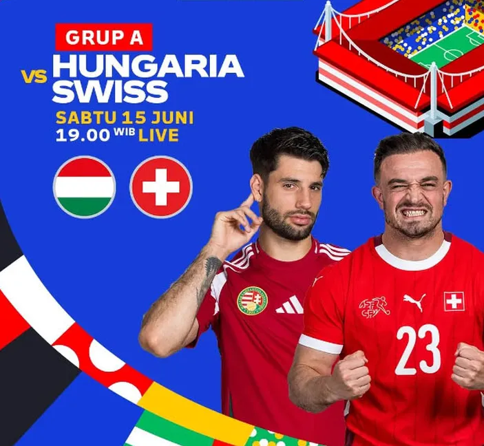 Link Live Streaming Hungaria Vs Swiss Euro Gratis Di Rcti Nonton