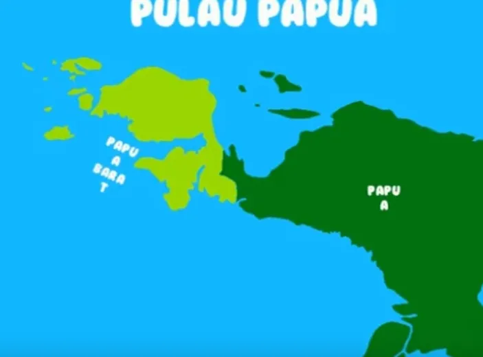 Kondisi Geografis Pulau Papua Berdasarkan Peta Indonesia Kunci Jawaban