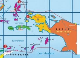 Kondisi Geografis Pulau Papua Berdasarkan Peta Indonesia Kunci Jawaban