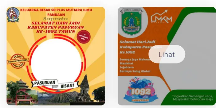 Link Twibbon Hari Jadi Kabupaten Pasuruan Terbaru Cocok Untuk