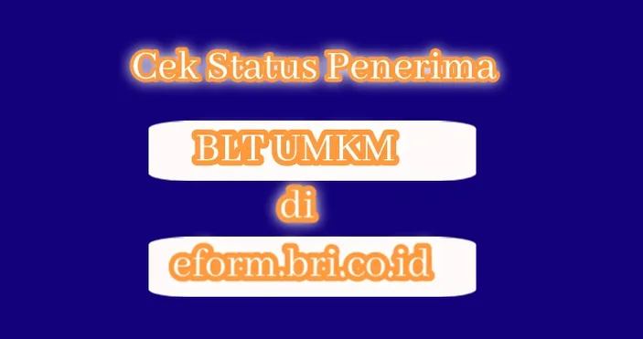 Siapkan Berkasnya Blt Umkm Rp Ribu Cair Lagi Begini Cara