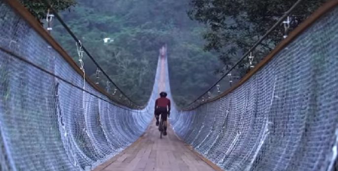 Jembatan Gantung Rengganis Termasuk Yang Terpanjang Di Asia Tenggara