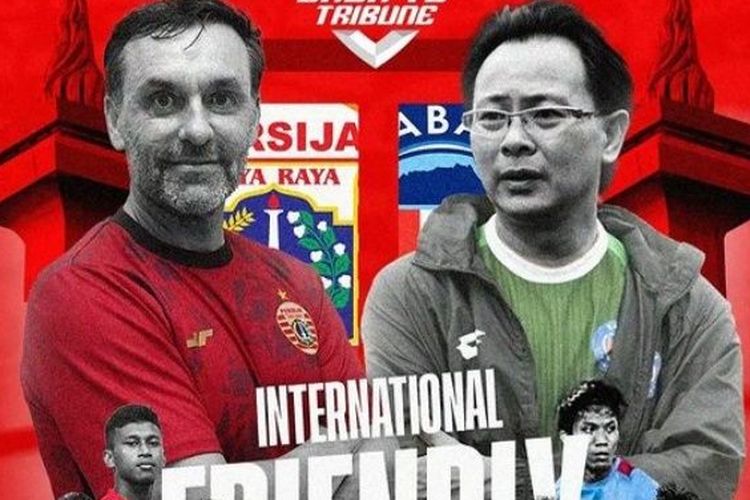 Link Live Streaming Persija Jakarta Vs Sabah Fc Laga Uji Coba Hari Ini