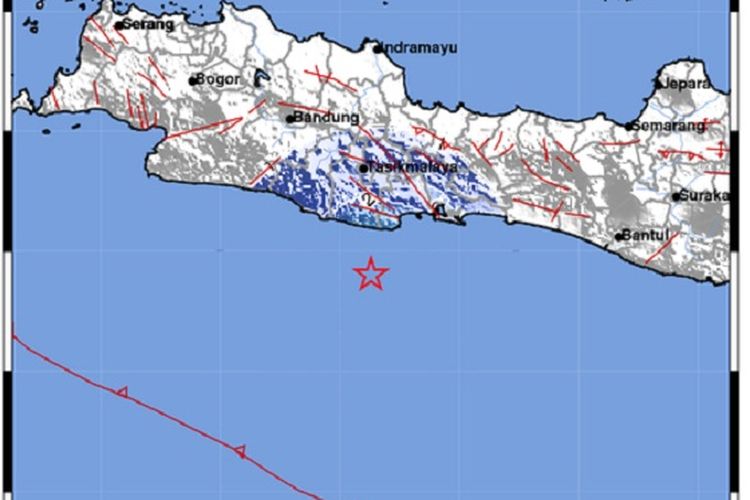 Info Pusat Gempa Pangandaran Hari Ini Minggu November Mag