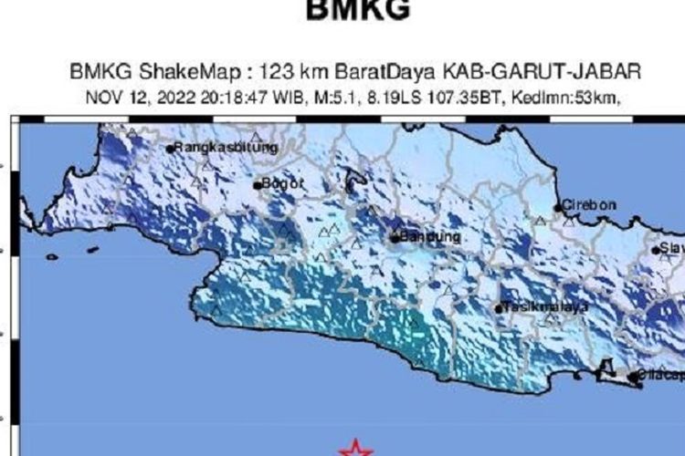 Info Bmkg Gempa Terkini Di Garut Hingga Terasa Di Bandung Daryono