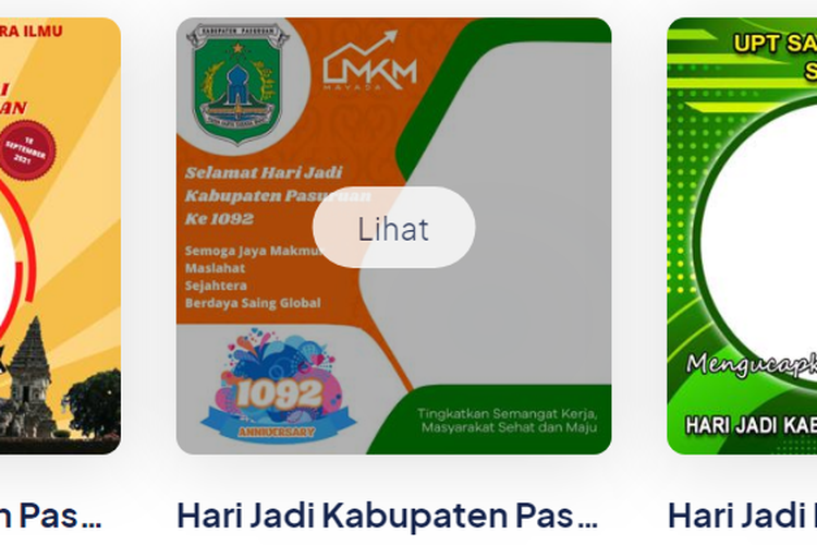 Kumpulan Link Twibbon HUT Pasuruan 2021 Terbaru Unduh Gratis Twibbon