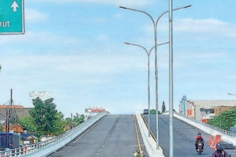 Meski Sudah Rampung Dan Ujicoba Arah Pembangunan Flyover Kopo Masih