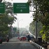 Can Be Used Soon, This Is The Trial Situation Of The Jakarta-Supratman Road Flyover This Morning