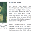 Pembahasan Sejarah Indonesia Kelas 11 SMA MA Halaman 149, Merumuskan Penyebab Terjadinya Perang Batak