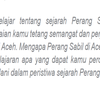 Pembahasan Sejarah Indonesia Kelas 11 SMA MA Halaman 147, Perjuangan Perang Sabil di Aceh
