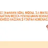 Kunci Jawaban Soal Modul 3.5 Materi Pembuatan Media Penyuluhan Berbasis Android Bagian 2 Pintar Kemenag 