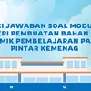 Kunci Jawaban Soal Modul 3.5 Materi Pembuatan Bahan Ajar Komik Pembelajaran Pada Pintar Kemenag 