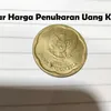 Daftar Harga Penukaran Uang Kuno di Bank Terbaru 2024: Koin Rp 500 Gambar Bunga Melati Dihargai Rp500.000?