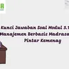 Kunci Jawaban Soal Modul 3.1 Materi Manajemen Berbasis Madrasah Pada Pintar Kemenag 