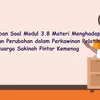 Kunci Jawaban Soal Modul 3.8 Materi Menghadapi Tantangan dan Perubahan Dalam Perkawinan Pintar Kemenag