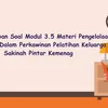 Kunci Jawaban Soal Modul 3.5 Materi Pengelolaan Keuangan Dalam Perkawinan Pelatihan Keluarga Sakinah Pintar Ke