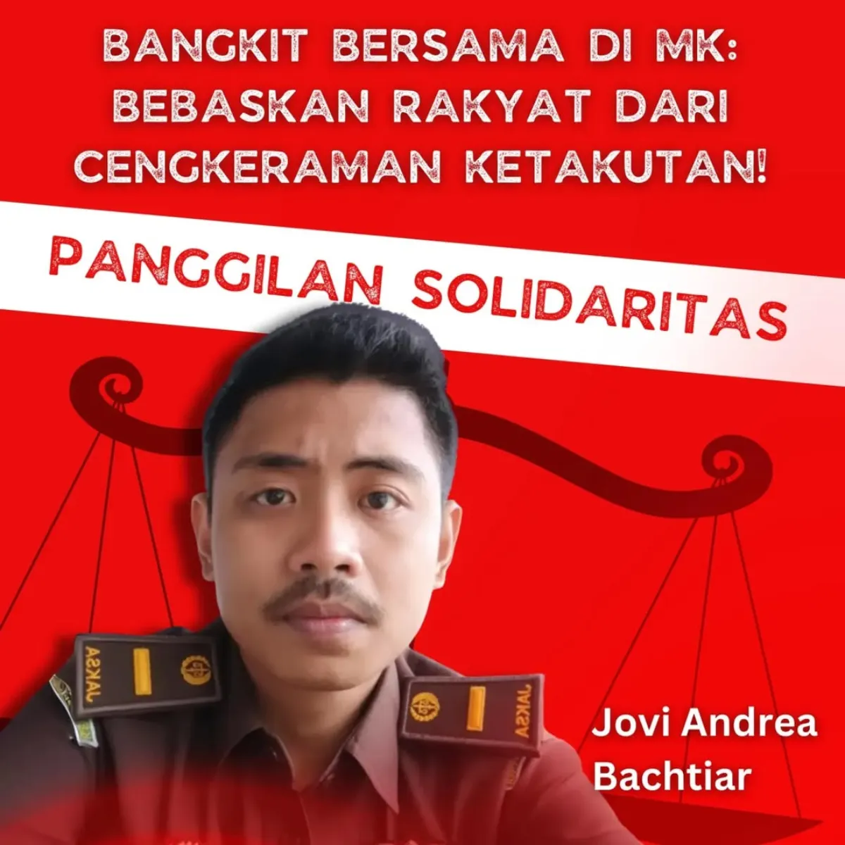 Unggahan jaksa Jovi Andrea Bachtiar, ia terkenal vokal, salah satunya terhadap rekannya yang pakai mobil dinas untuk pacaran. Instagram @joviandreeabachtiar