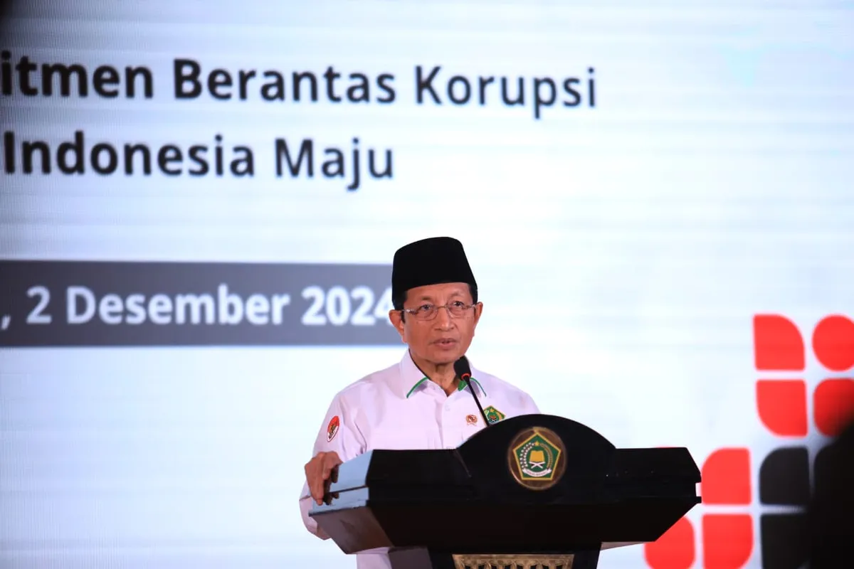 Menteri Agama (Menag), Nasaruddin Umar .