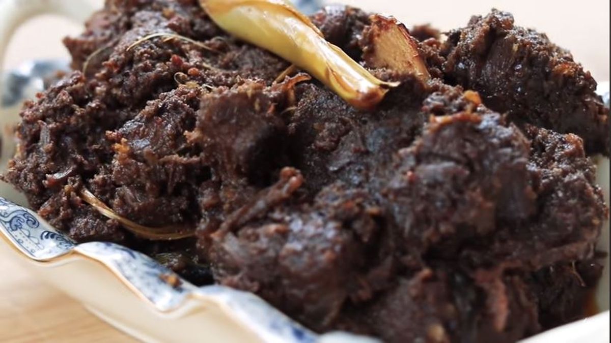 Resep Rendang Daging Khas Padang Yang Empuk Dan Meresap Ide Sajian