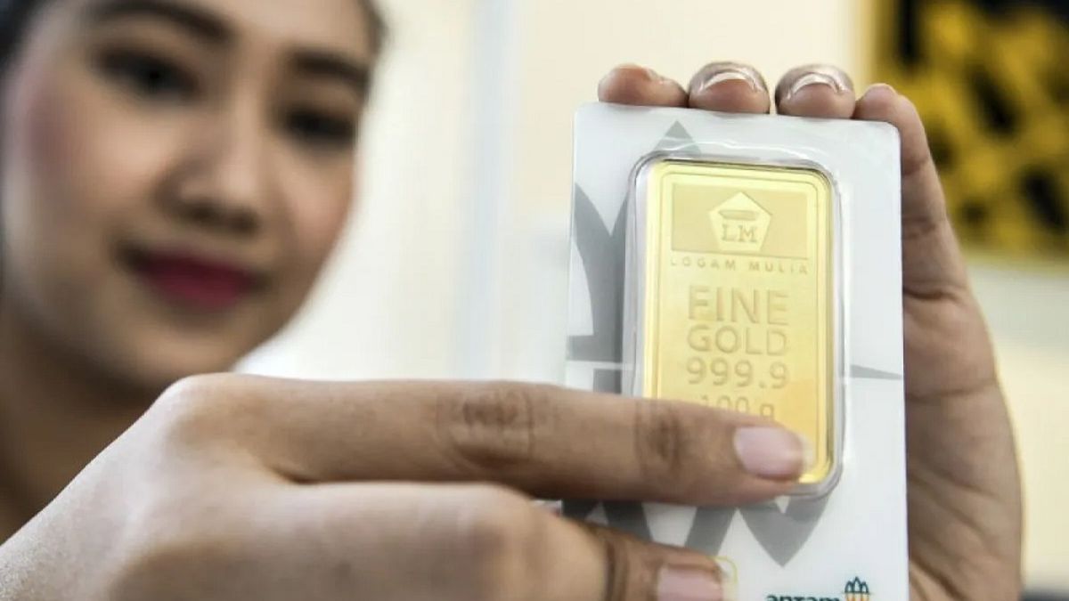 Harga Emas Antam Hari Ini Turun Rp2.000 Jadi Rp1,140 Juta Per Gram ...