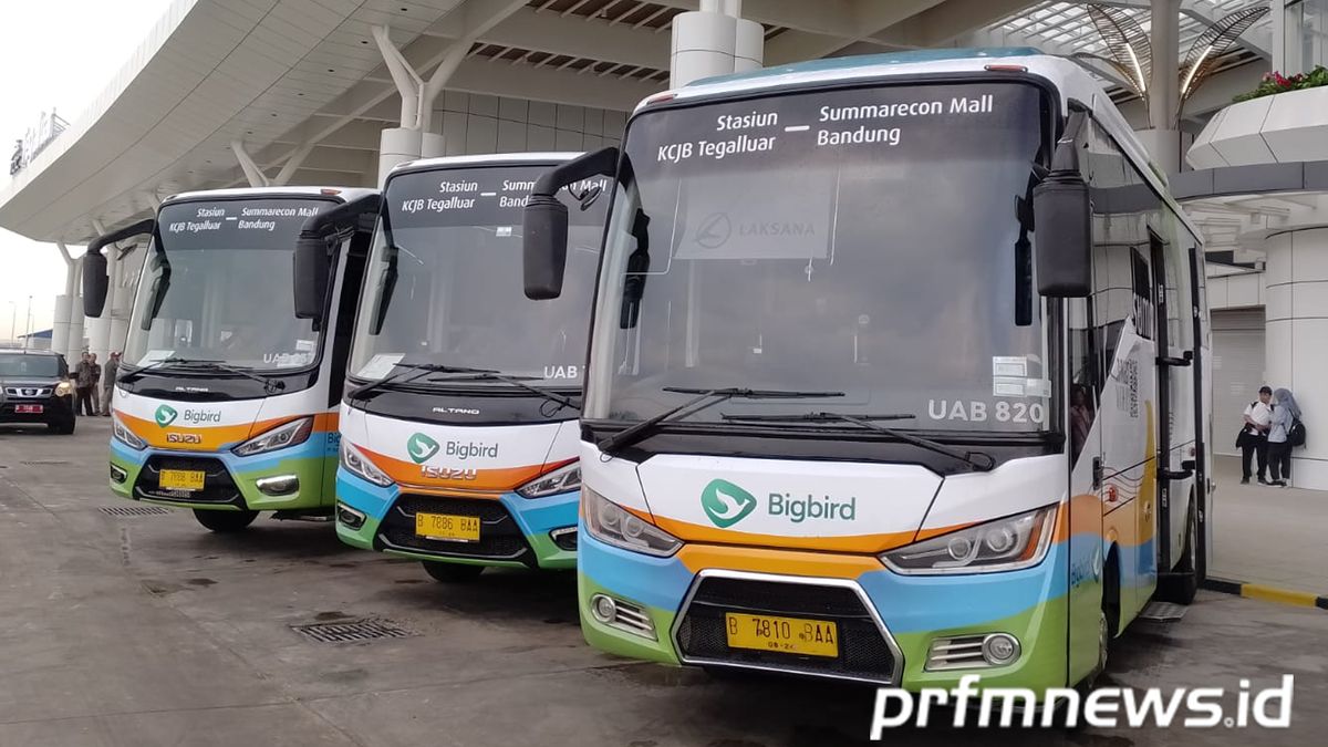 3 Transportasi Lanjutan Di Stasiun Whoosh Tegalluar Menuju Kota Bandung ...