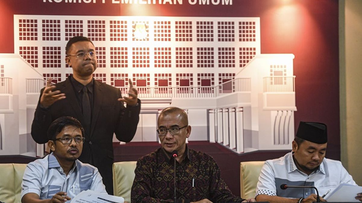 Hasyim Asy'ari Terjerat Kasus Asusila, Afifuddin Ditunjuk Jadi Plt Ketua KPU