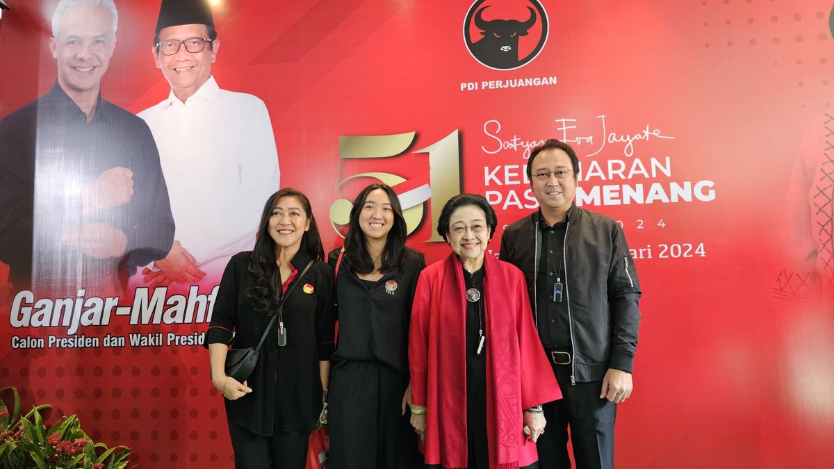 Kebersamaan Megawati dengan Prananda Prabowo di HUT ke-51 PDIP Curi Perhatian