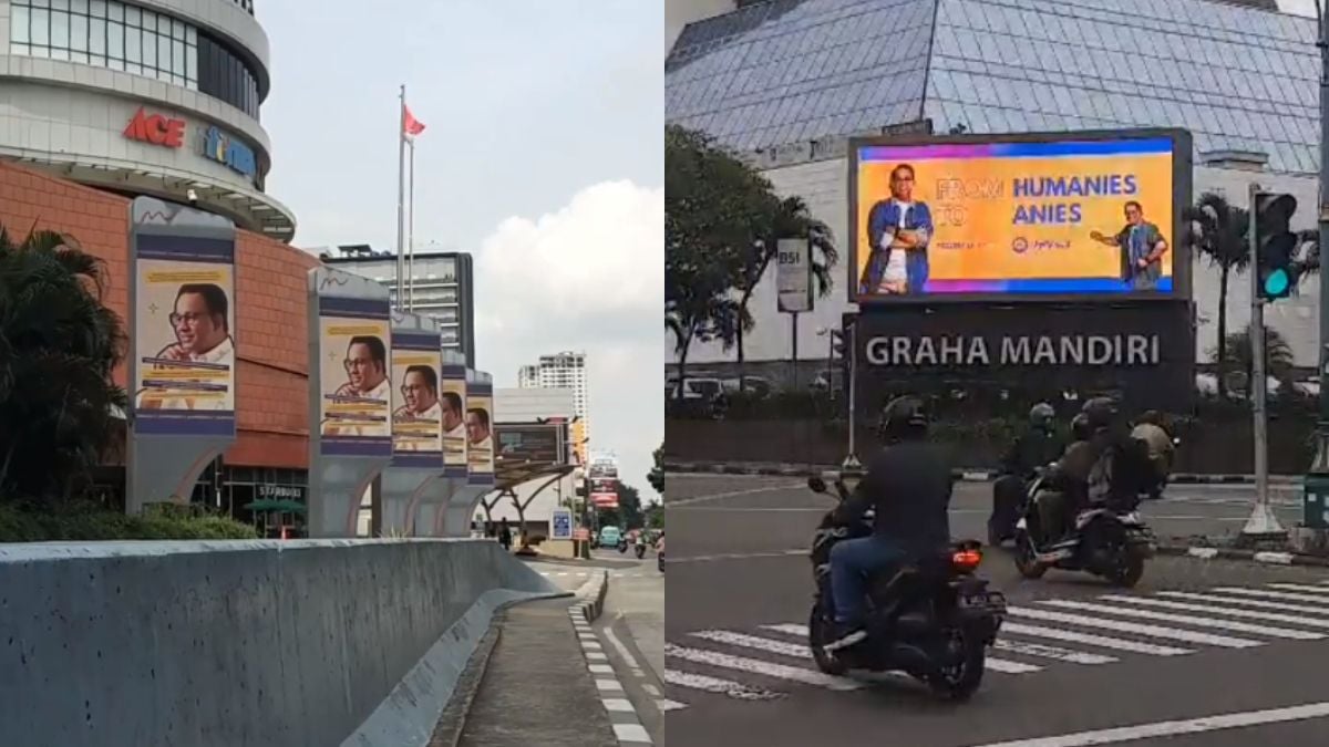 Penyebab Videotron Anies Baswedan Diturunkan Terungkap, Bilang untuk Marketing Produk Ternyata Iklan Politik