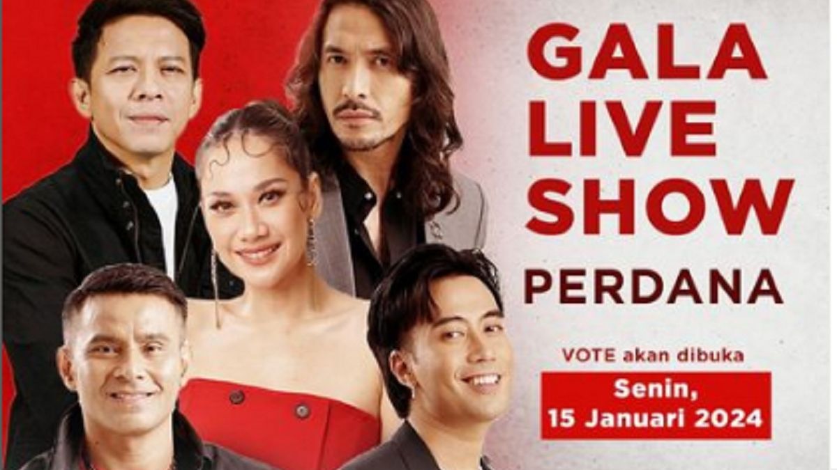 LINK LIVE STREAMING X Factor Indonesia 2024 Gala Live Show Perdana di