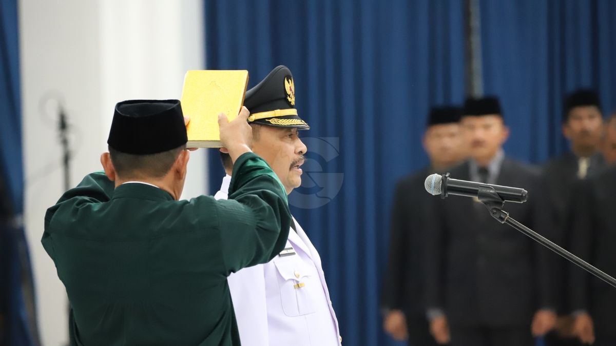 Pj Bupati Garut Barnas Adjidin Dilantik Jamin Netralitas Asn Tni