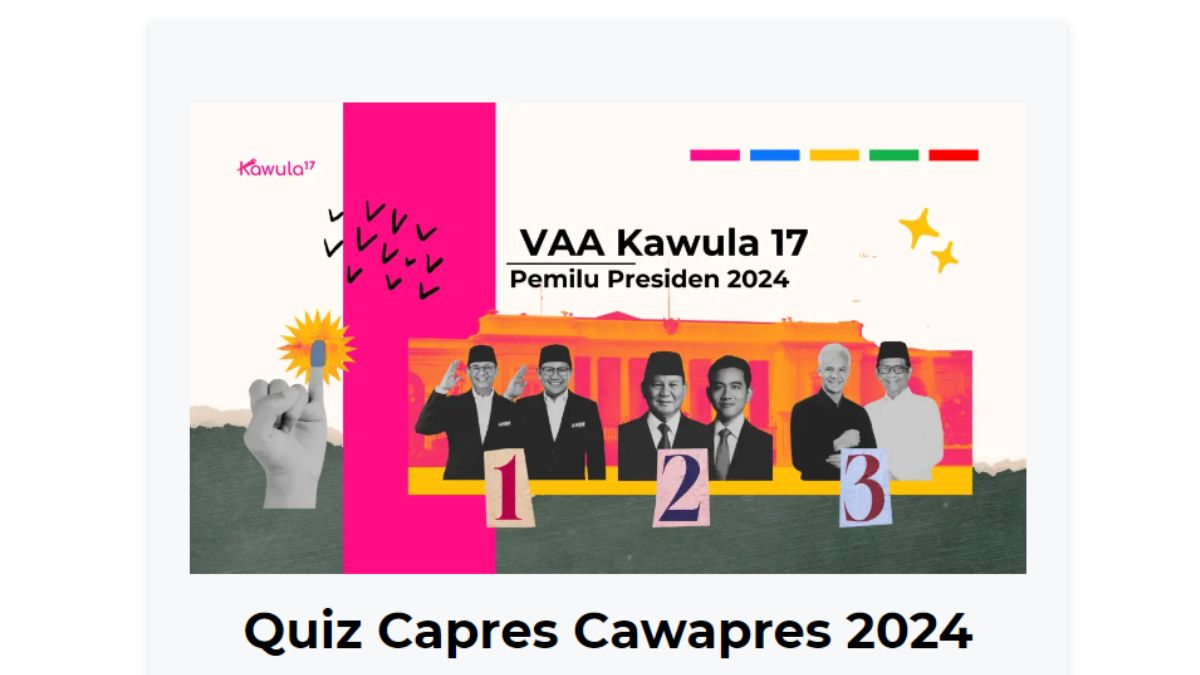 Metode yang Digunakan di Tren Advice Quiz Capres-Cawapres, Bantu Tentukan Pilihan