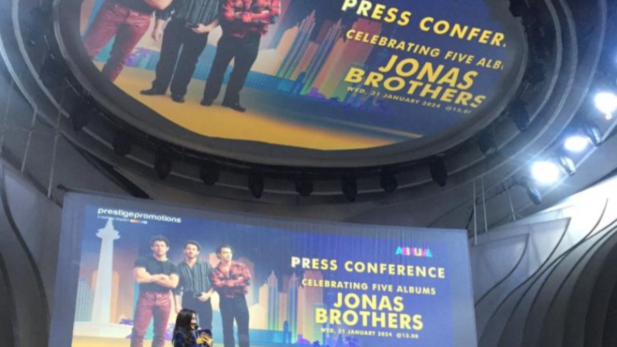 Jonas Brothers Perdana Konser di Indonesia, Harga Tiket Mulai Rp950