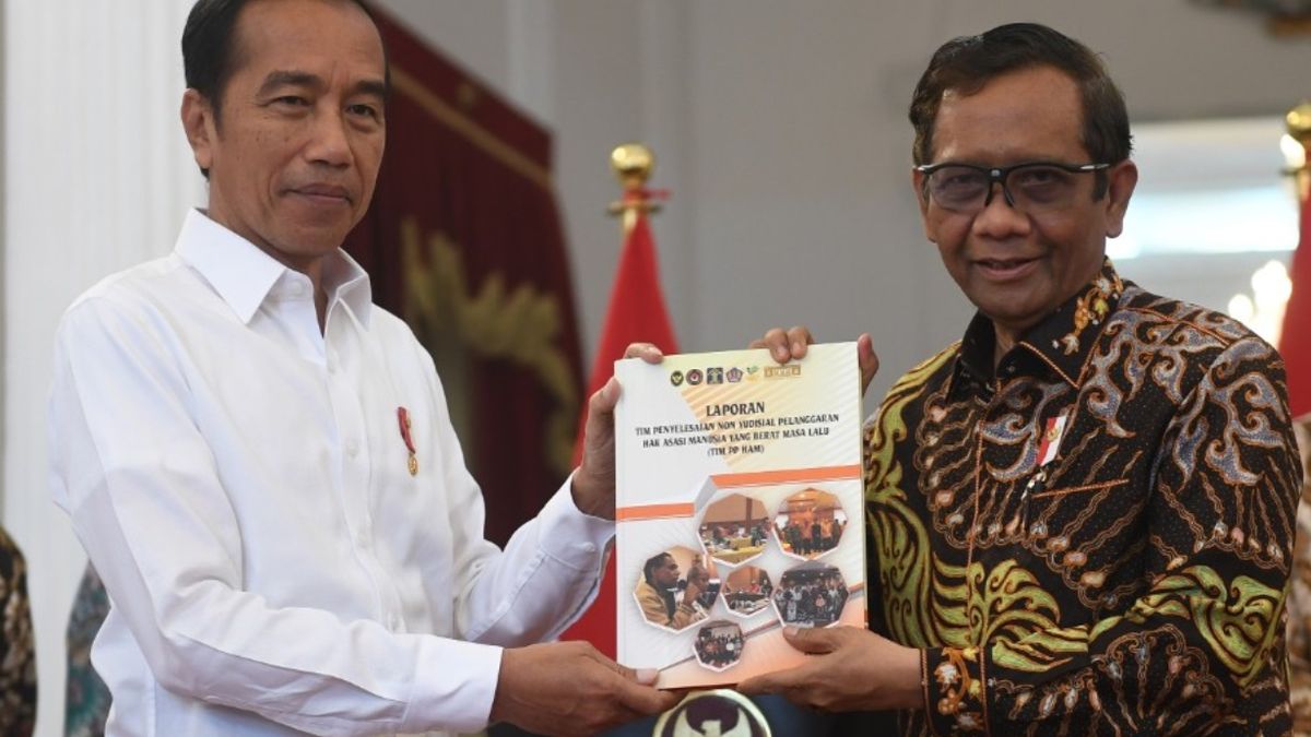 Mahfud Md Ungkap Isi Pembicaraannya Dengan Jokowi Usai Serahkan Surat