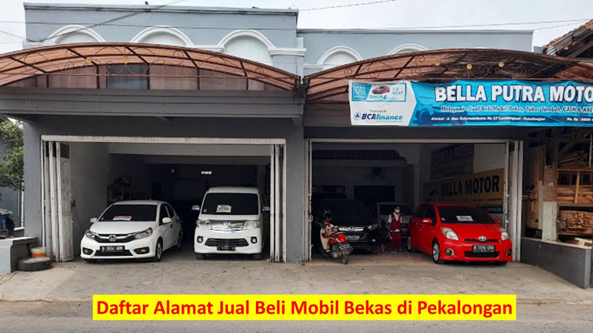 Berikut Daftar Alamat Showroom Jual Beli Mobil Bekas Di Pekalongan ...