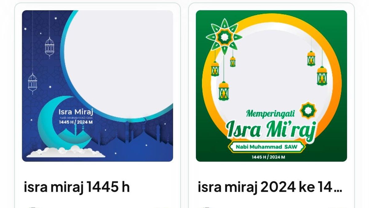 15 Link Twibbon Isra Miraj 2024 Gratis Terbaru Paling Menarik Lengkap