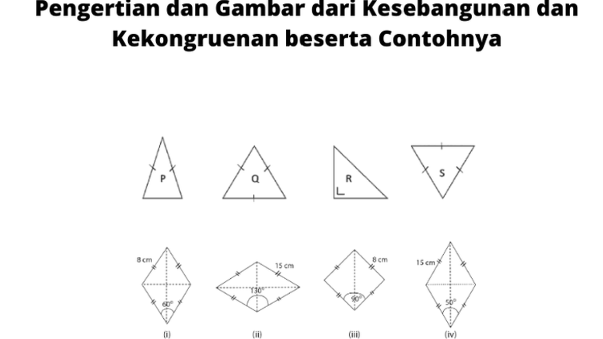 Contoh Soal Dan Kunci Jawaban Kekongruenan Dan Kesebangunan SMP Kelas 9 ...