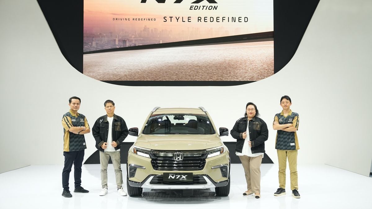 Honda Luncurkan Mobil Keluarga New Honda Br V N X Edition Intip Model