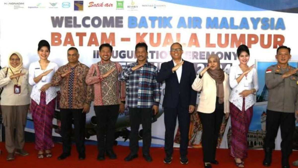 Inaugurasi Batik Air Malaysia di Bandara Hang Nadim, Dorong Kemitraan Ekonomi dengan Malaysia