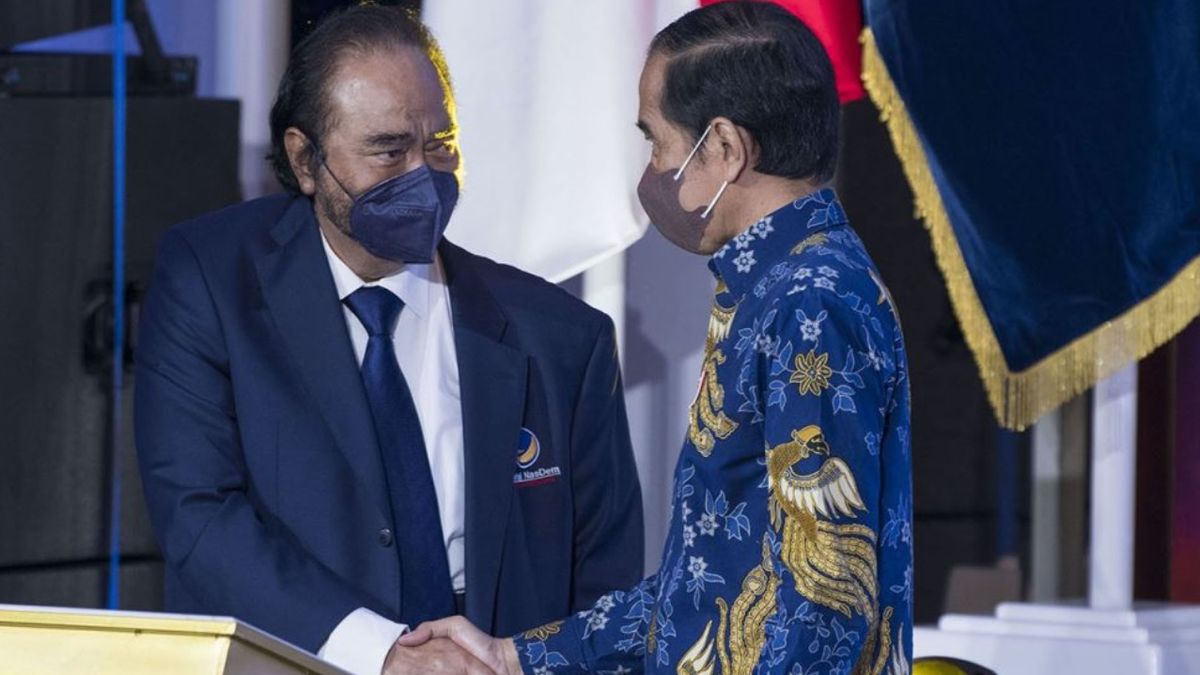 Kubu Ganjar Komentari Pertemuan Presiden dan Surya Paloh: Upaya Jokowi Merangkul NasDem