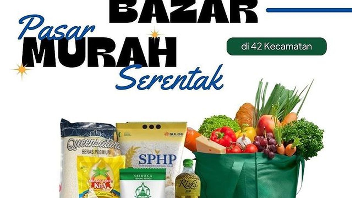 Bazar Pasar Murah 2024 di 42 Kecamatan DKI Jakarta: Jadwal, Lokasi ...