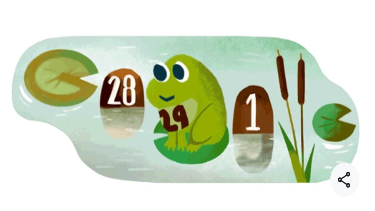 Leap Day 2024 Kini Jadi Google Doodle Hari ini Simak Momen Pentingnya