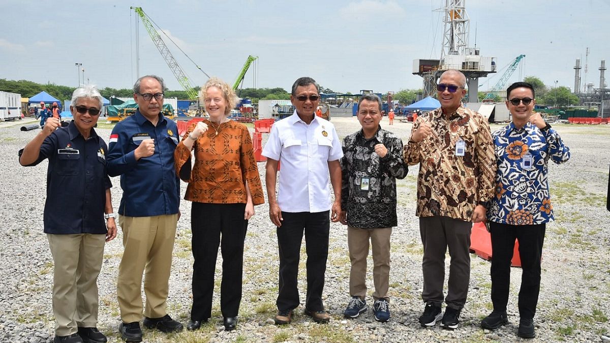 Menteri ESDM Resmikan Tajak Sumur Infill Dan Clastic Banyu Urip, Bagian ...