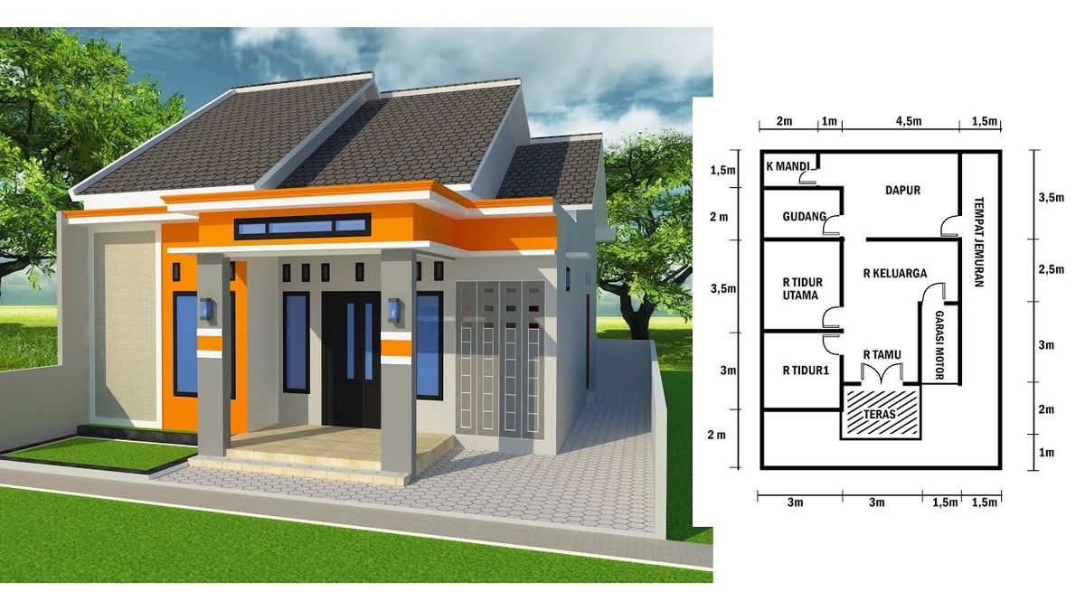 Desain Rumah Minimalis Ukiran Modern Meter Yang Menakjubkan Sumba