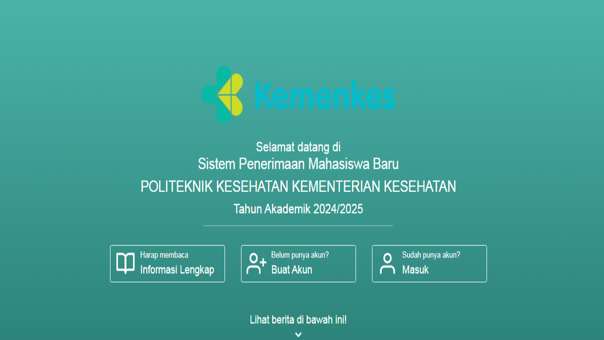 Politeknik Kesehatan Kemenkes Buka Jalur Pendaftaran Mahasiswa Baru ...