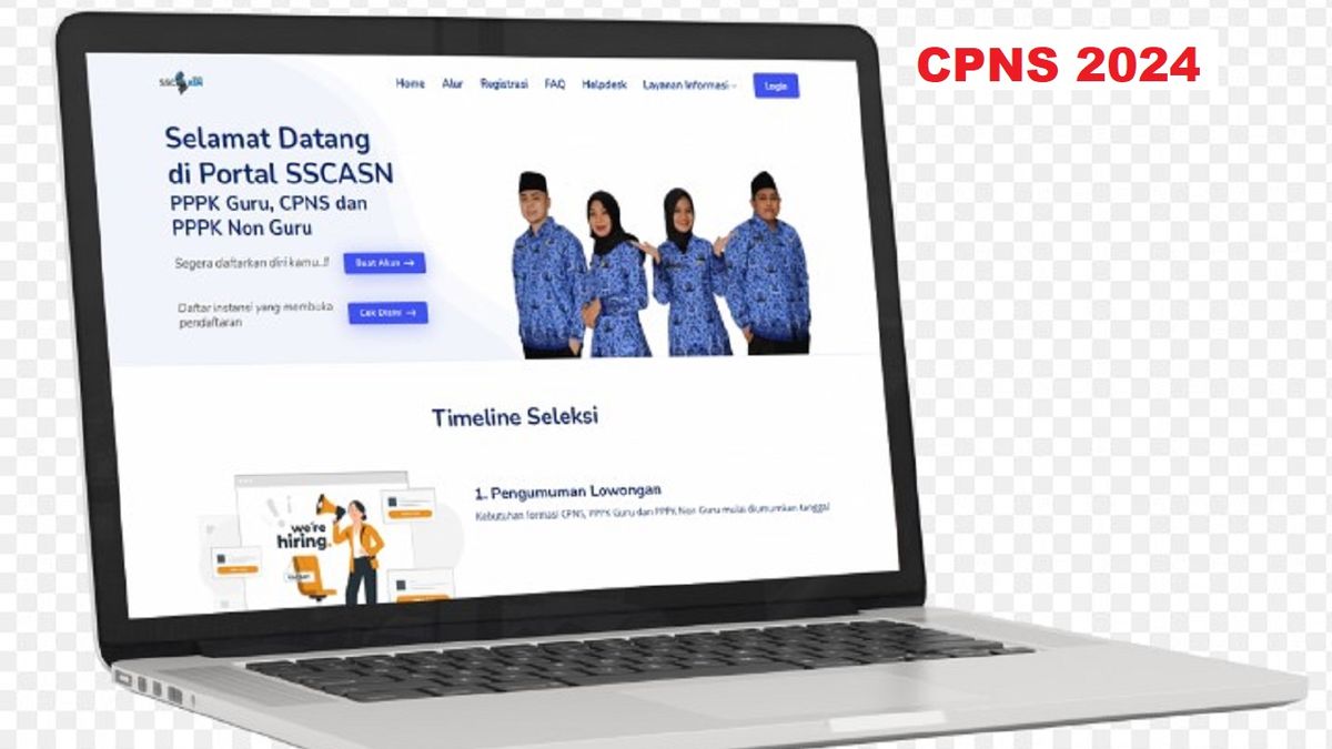 Resmi Dibuka! Pendaftaran CPNS 2024, Cek Formasi Instansi Mana Saja